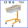 Colored Steel Tube Baby Bassinet Bed (THR-RB03)